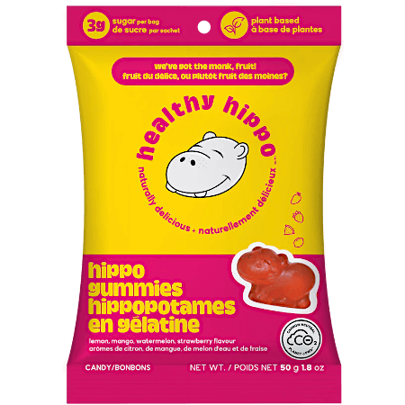 Plant-based, Low Sugar Gummies - Hippo Gummies